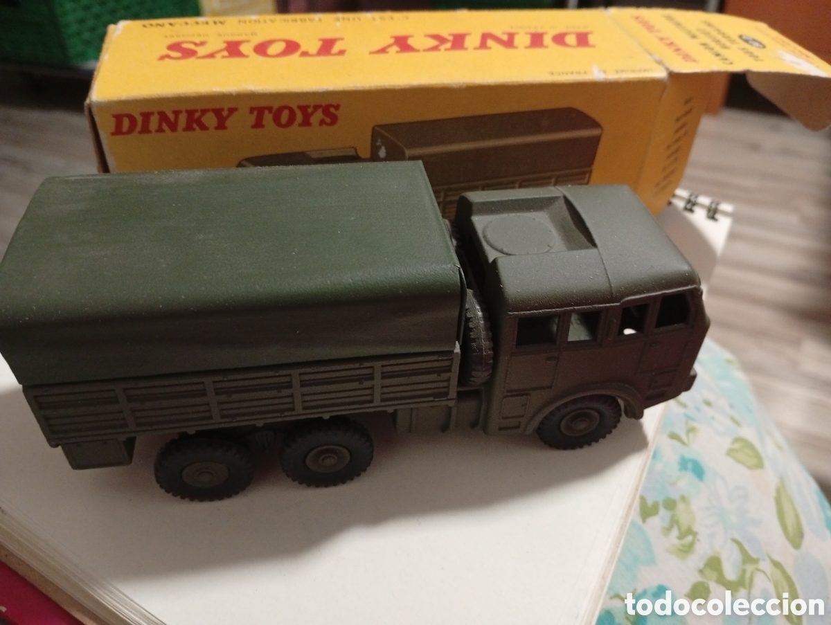 Brinquedos antigos e Jogos de cole&ccedil;&atilde;o: Dinky toys 80D cami&oacute;n militar