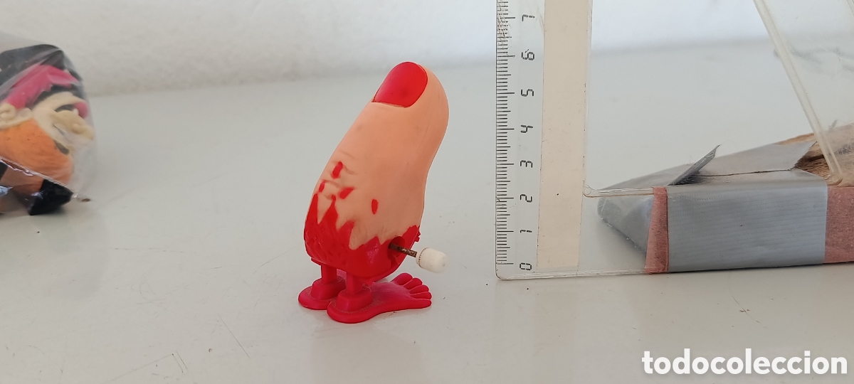 Juguetes antiguos y juegos de colecci&oacute;n: A cuerda dedo cortado wind Up Halloween horror figura
