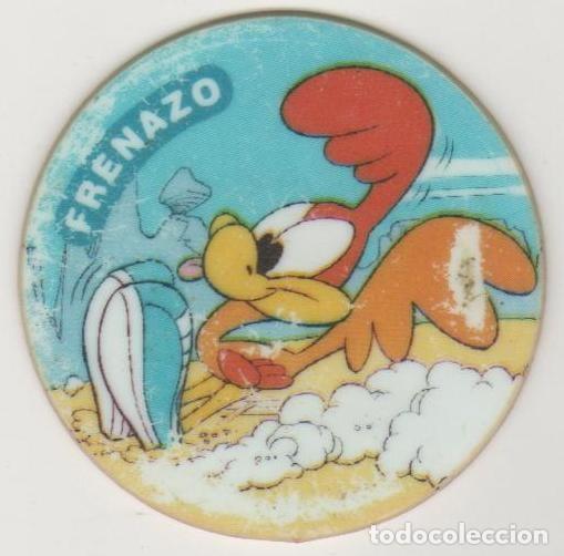 Juguetes antiguos y juegos de colecci&oacute;n: COLECCI&Oacute;N TAZOS MATUTANO THE MATUTAZO COLLECTION TAZO CAPS POGS 32 FRENAZO LITTLE BEEPER 1 PUNTO