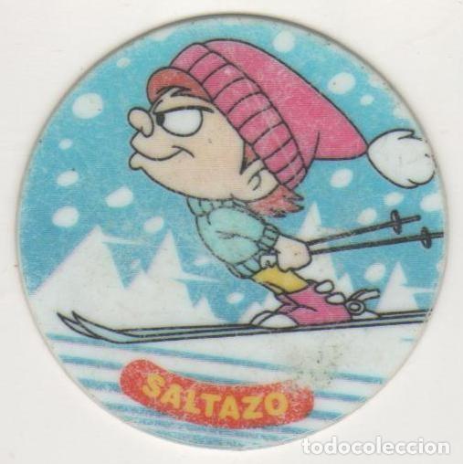 Juguetes antiguos y juegos de colecci&oacute;n: COLECCI&Oacute;N TAZOS MATUTANO THE MATUTAZO COLLECTION TAZO CAPS POGS 4 SALTAZO MONTANA MAX 1 PUNTO
