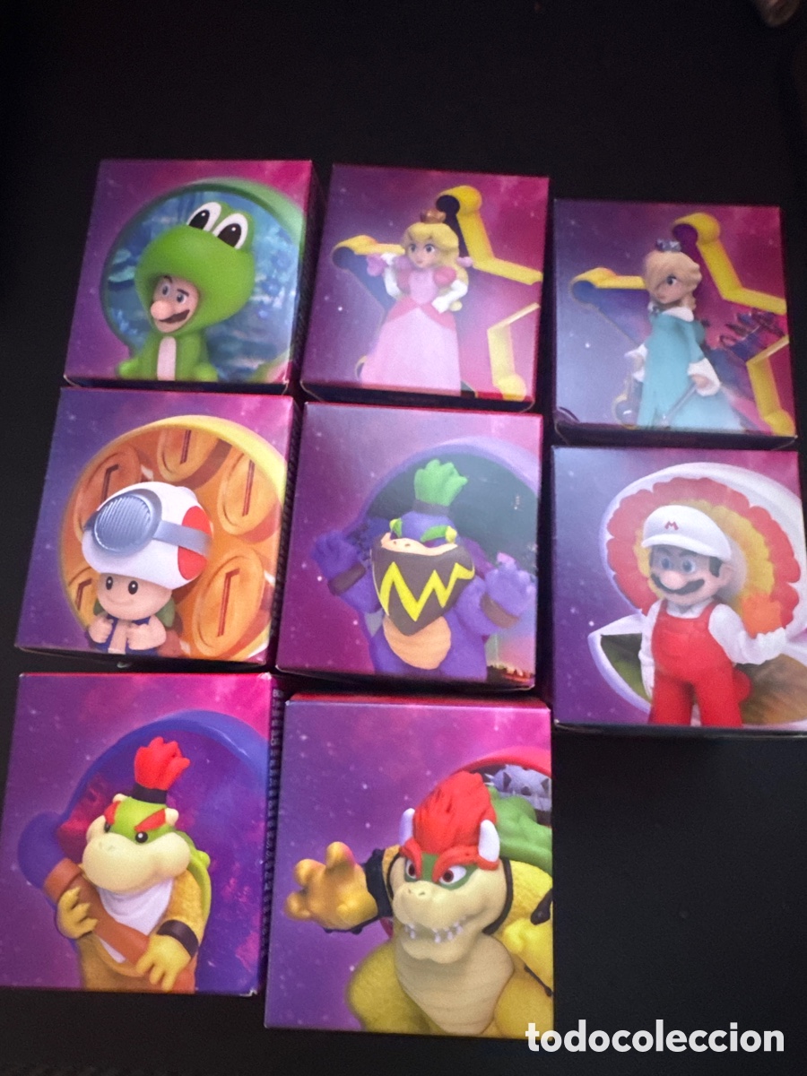 Juguetes antiguos y juegos de colecci&oacute;n: Figuras mario mc donalds 2026