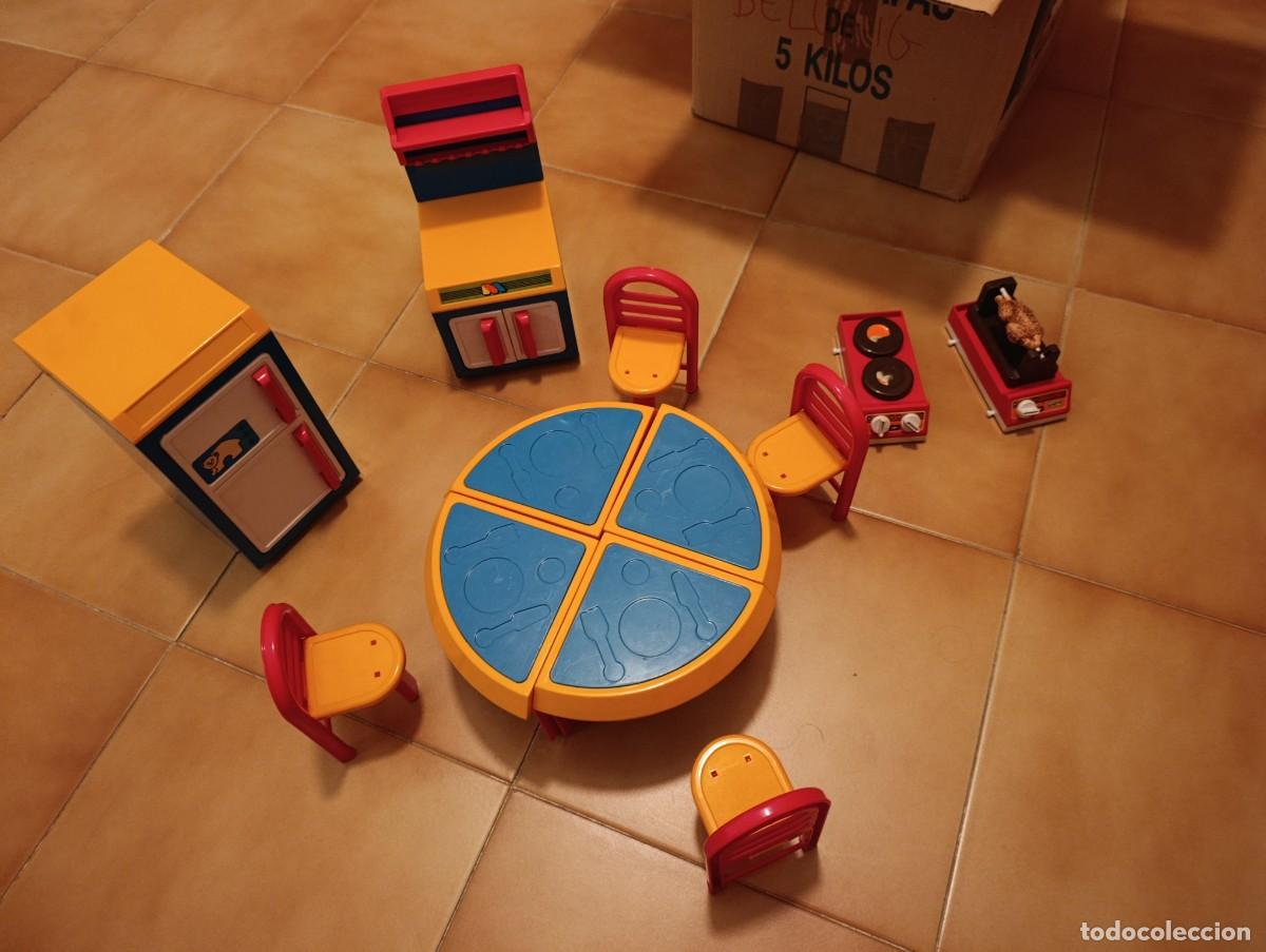 Juguetes antiguos y juegos de colecci&oacute;n: Cocinita Molto vintage a&ntilde;os 80 completa con accesorios