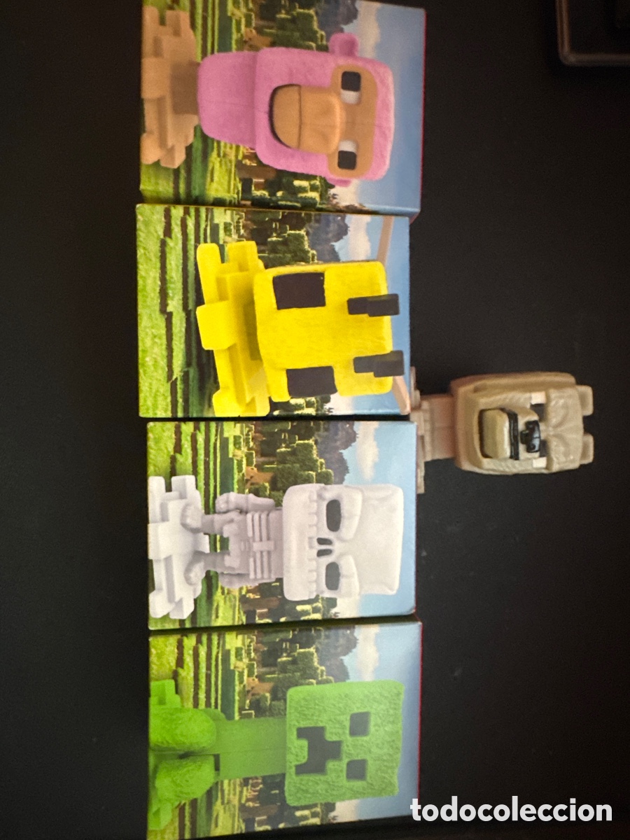 Juguetes antiguos y juegos de colecci&oacute;n: Figuras minecraft mc donalds 2025