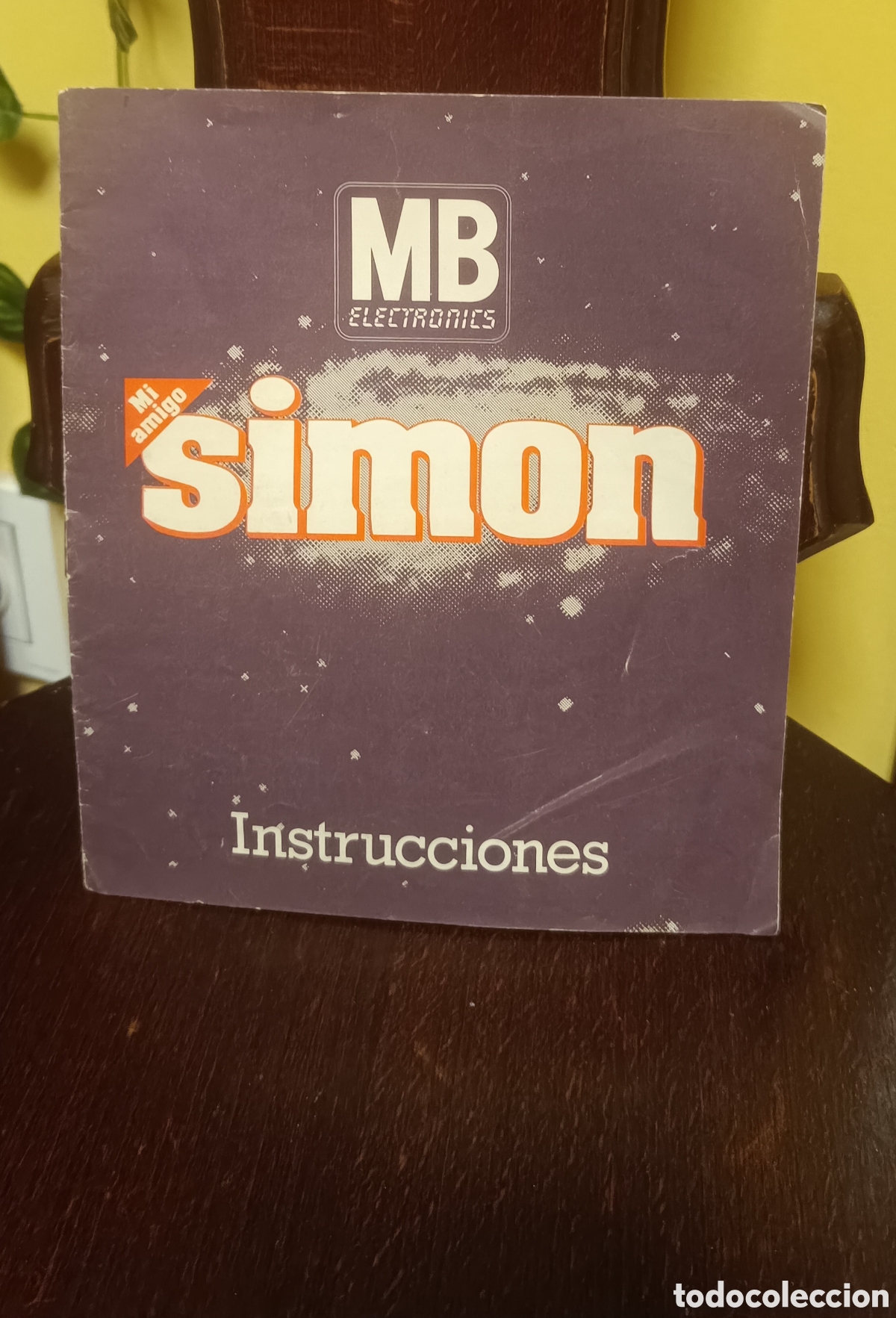 Juguetes antiguos y juegos de colecci&oacute;n: Instrucciones originales MB Sim&oacute;n A&ntilde;os 80