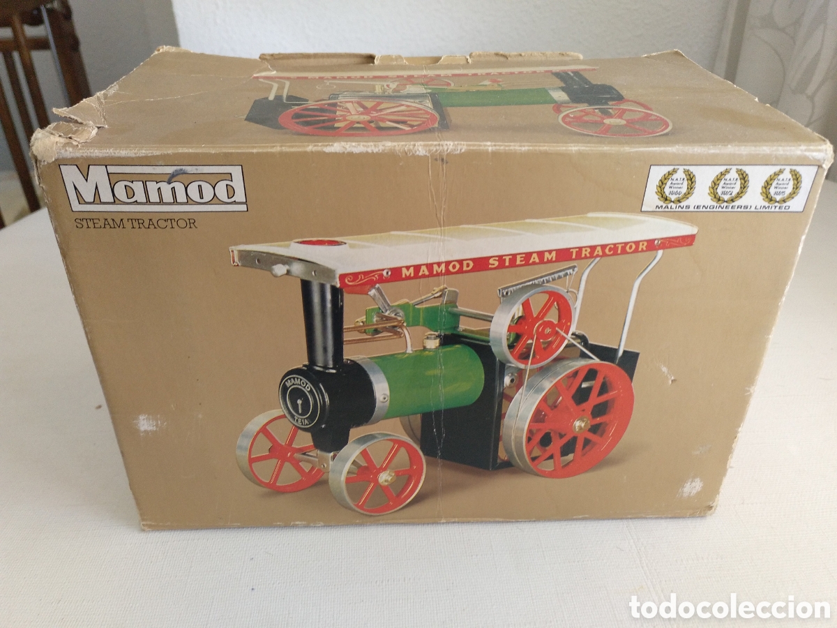 Juguetes antiguos y juegos de colecci&oacute;n: MAMOD TRACTOR DE VAPOR COMO NUEVO
