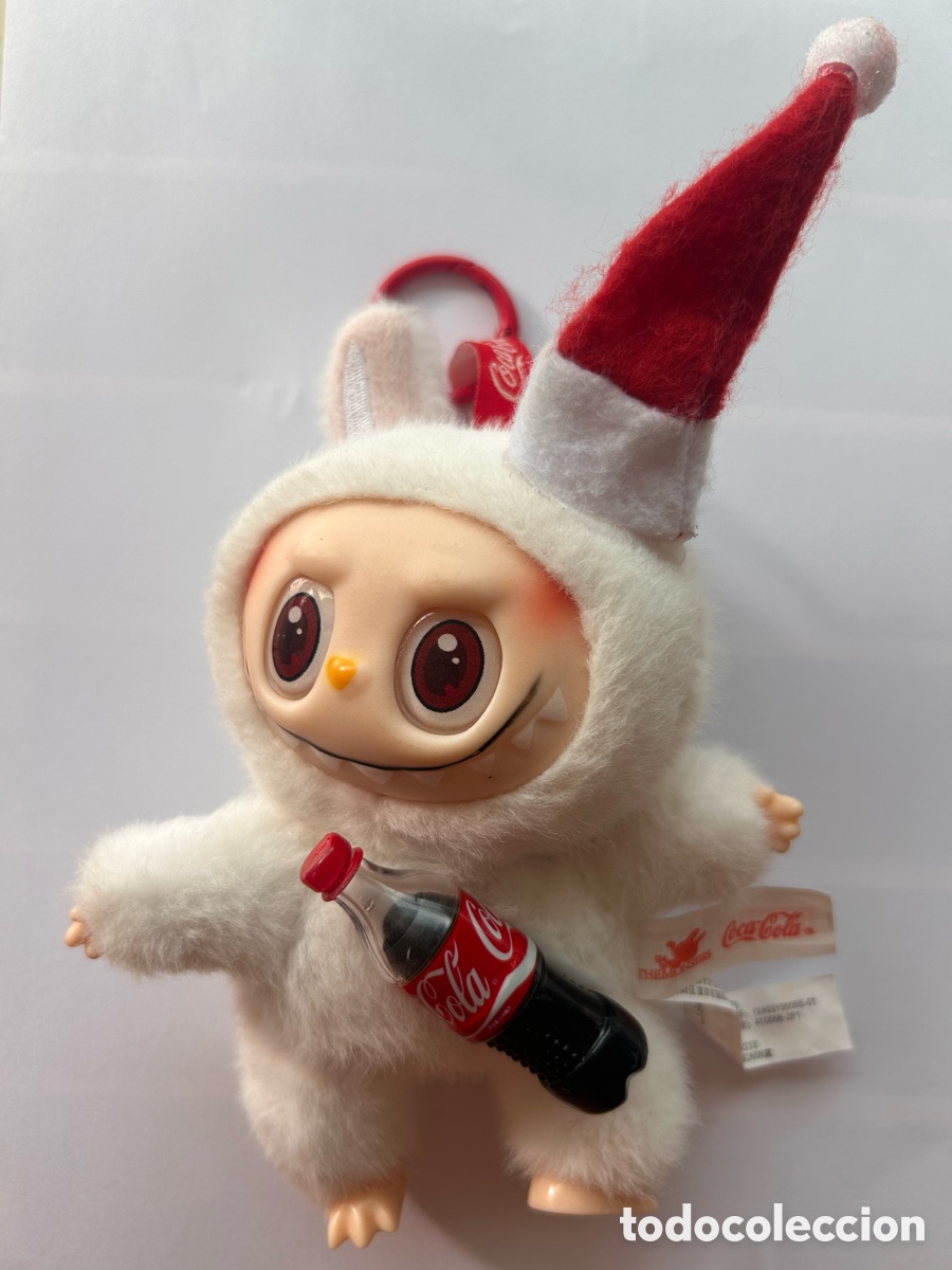 Juguetes antiguos y juegos de colecci&oacute;n: Labubu de la colecci&oacute;n Pop Mart x Coca-Cola