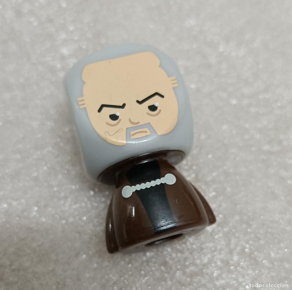 Juguetes antiguos y juegos de colecci&oacute;n: BUSTZ figura promocional mu&ntilde;eco carrefour star wars guerra galaxias mu&ntilde;equito figurita conde dooku