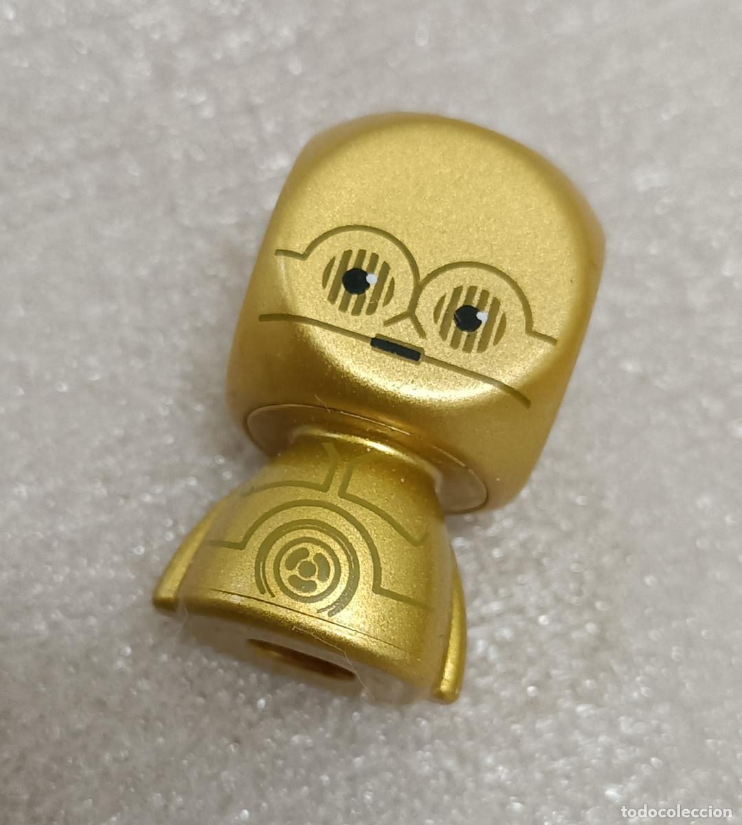 Juguetes antiguos y juegos de colecci&oacute;n: BUSTZ figura promocional mu&ntilde;eco carrefour star wars guerra galaxias mu&ntilde;equito figurita c3po androide