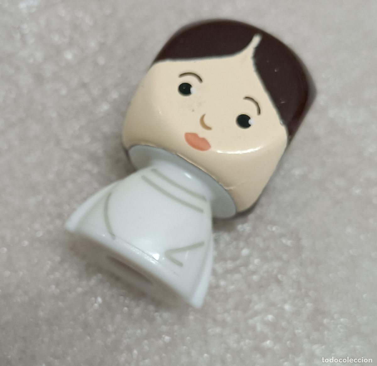Juguetes antiguos y juegos de colecci&oacute;n: BUSTZ figura promocional mu&ntilde;eco carrefour star wars guerra galaxias mu&ntilde;equito figurita leia organa