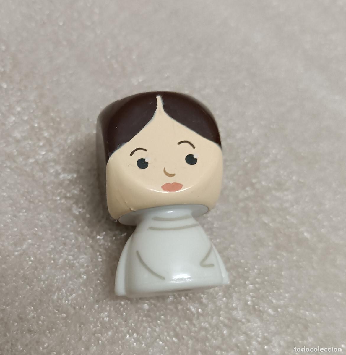 Juguetes antiguos y juegos de colecci&oacute;n: BUSTZ figura promocional mu&ntilde;eco carrefour star wars guerra galaxias mu&ntilde;equito figurita leia organa