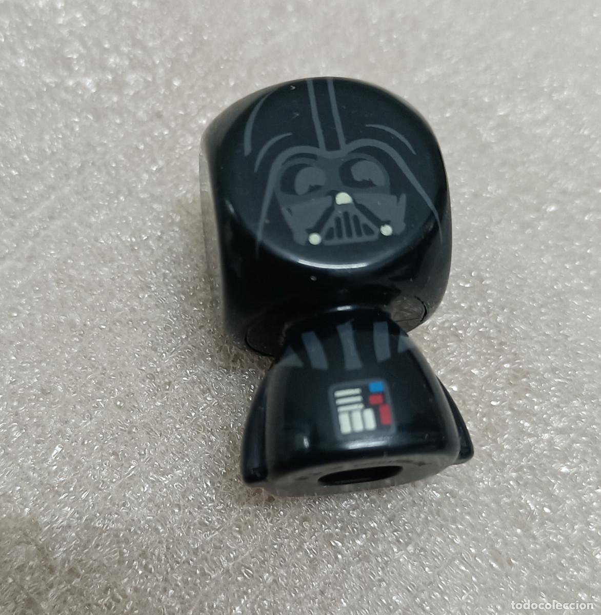 Juguetes antiguos y juegos de colecci&oacute;n: BUSTZ figura promocional mu&ntilde;eco carrefour star wars guerra galaxias mu&ntilde;equito darth vader