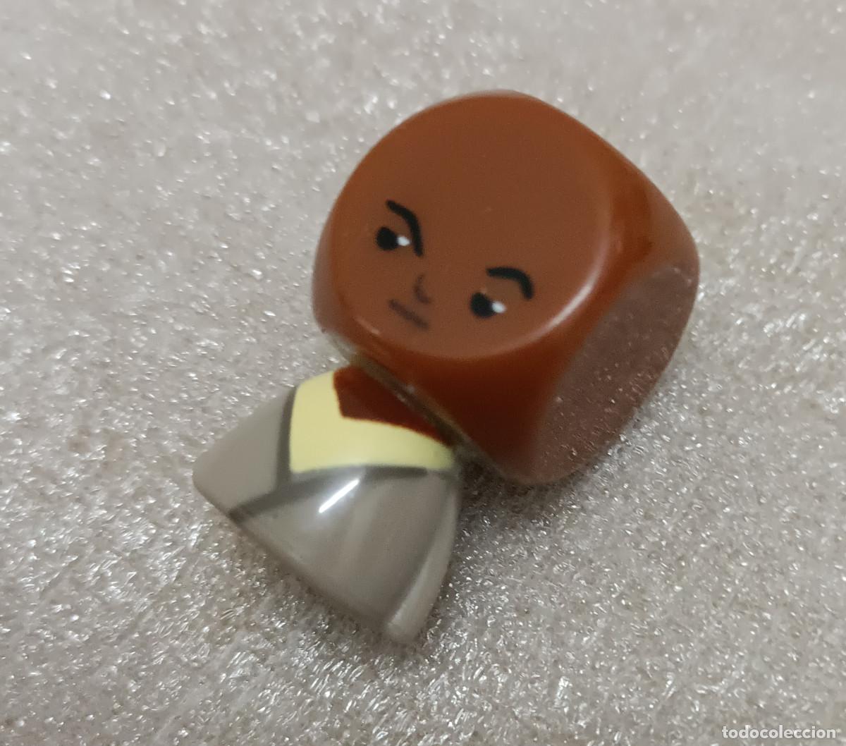Juguetes antiguos y juegos de colecci&oacute;n: BUSTZ figura promocional mu&ntilde;eco carrefour star wars guerra galaxias mu&ntilde;equito mace windu