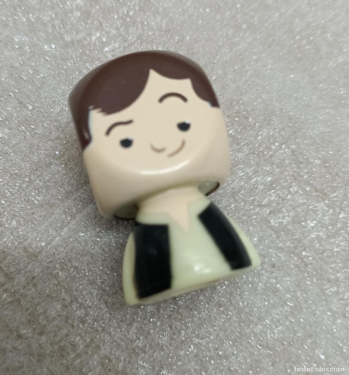 Juguetes antiguos y juegos de colecci&oacute;n: BUSTZ figura promocional mu&ntilde;eco carrefour star wars guerra galaxias mu&ntilde;equito han solo
