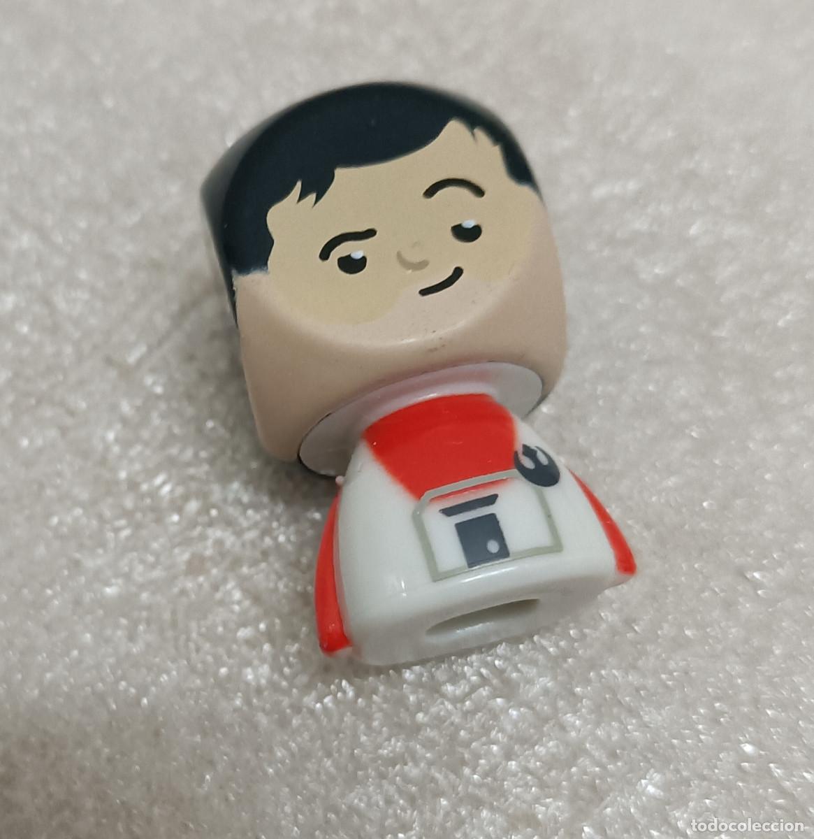 Juguetes antiguos y juegos de colecci&oacute;n: BUSTZ figura promocional mu&ntilde;eco carrefour star wars guerra galaxias mu&ntilde;equito poe dameron daddy