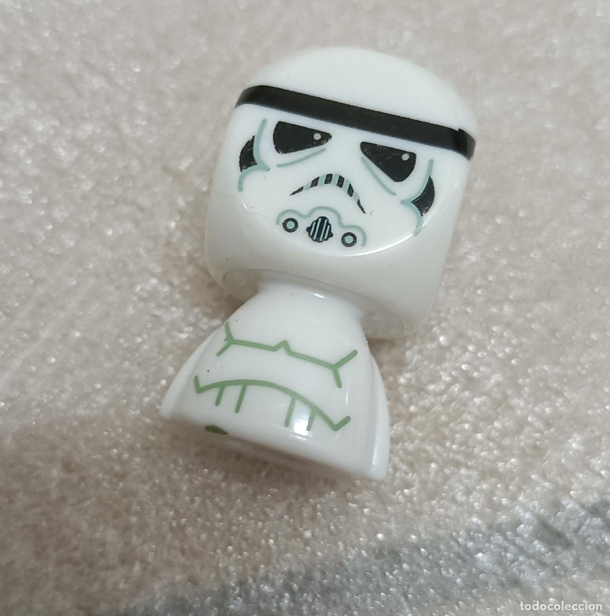 Juguetes antiguos y juegos de colecci&oacute;n: BUSTZ figura promocional mu&ntilde;eco carrefour star wars guerra galaxias mu&ntilde;equito stormtrooper storm