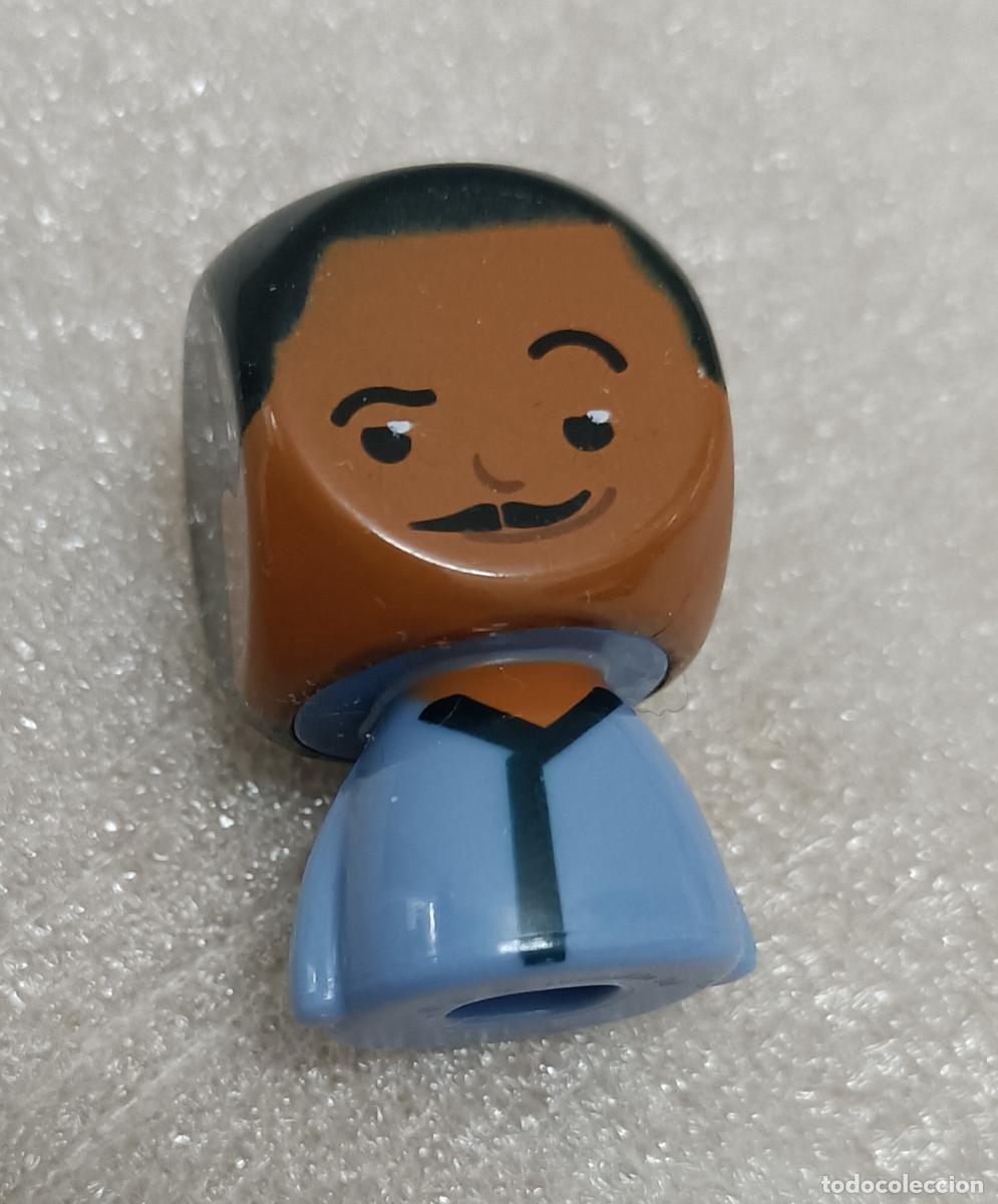 Juguetes antiguos y juegos de colecci&oacute;n: BUSTZ figura promocional mu&ntilde;eco carrefour star wars guerra galaxias mu&ntilde;equito Lando Calrissian