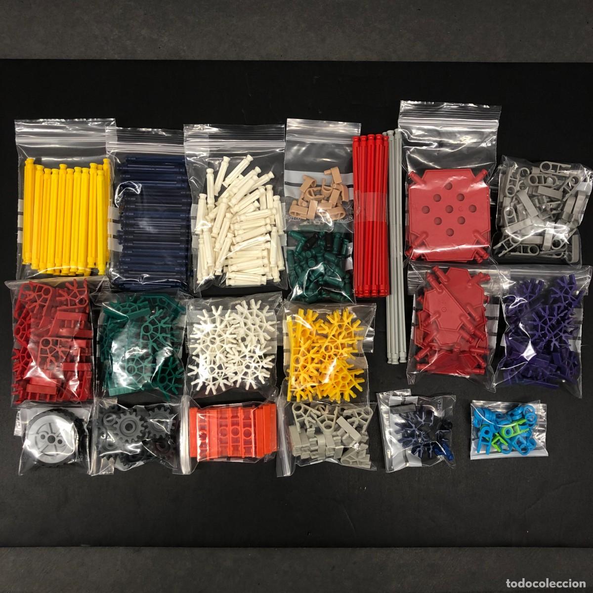 Juguetes antiguos y juegos de colecci&oacute;n: GRAN LOTE DE PIEZAD DE CONSTRUCCI&Oacute;N - K'NEX - VARILLAS Y CONNECTORES - VER FOTOS / 151
