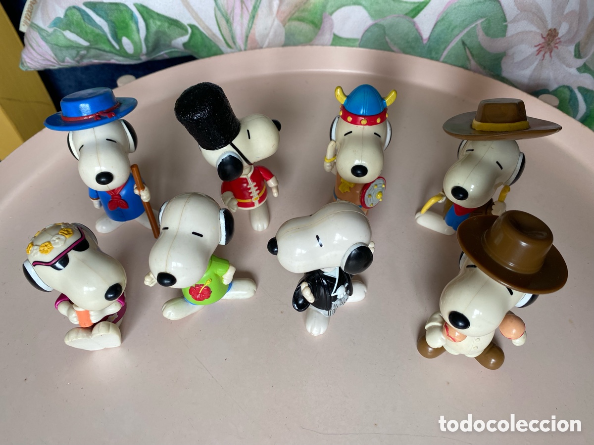 Juguetes antiguos y juegos de colecci&oacute;n: Colecci&oacute;n vintage Snoopy World Tour