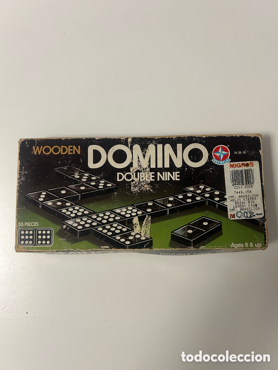 Juguetes antiguos y juegos de colecci&oacute;n: Juego de domin&oacute; vintage