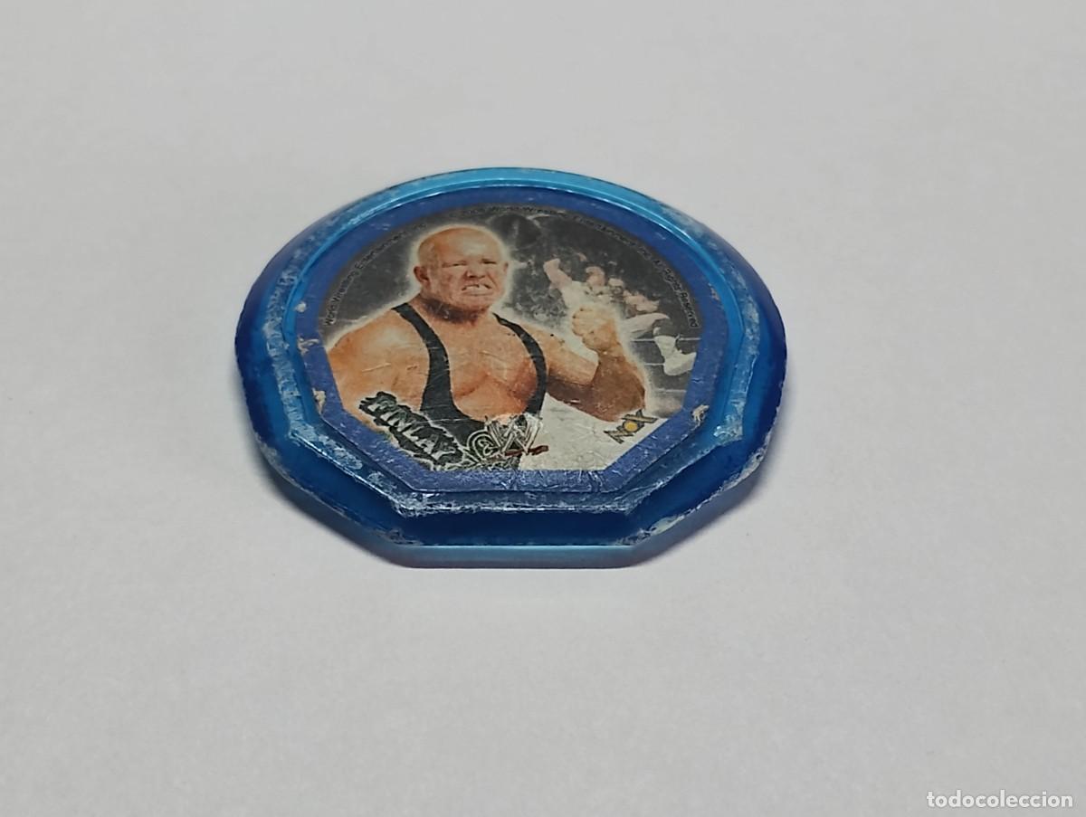 Juguetes antiguos y juegos de colecci&oacute;n: Tazo WWE Nox Finlay.
