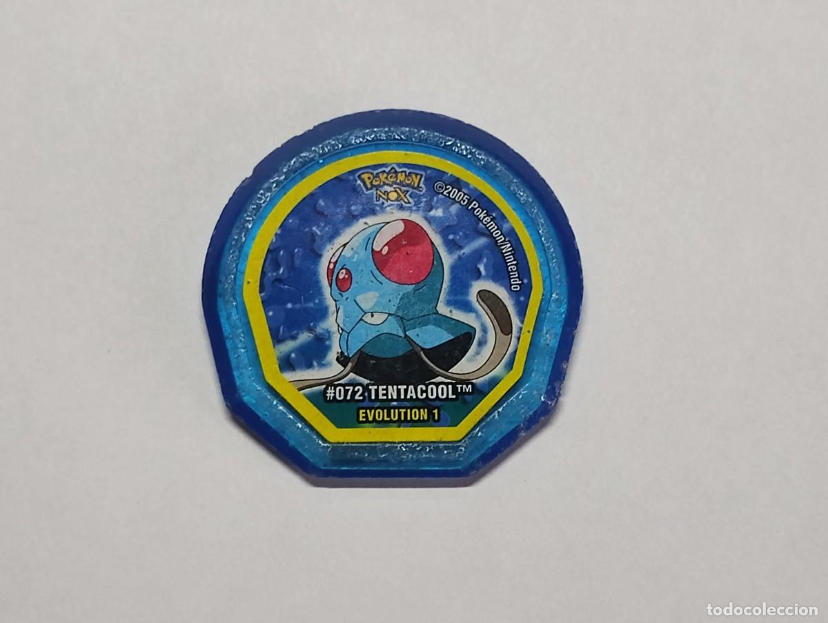 Juguetes antiguos y juegos de colecci&oacute;n: Tazo Pokemon Nox n&ordm;72 Tentacool