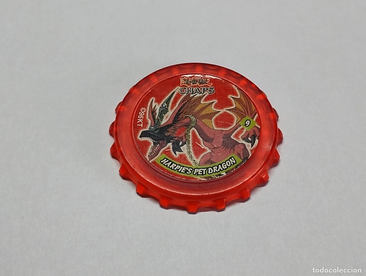 Juguetes antiguos y juegos de colecci&oacute;n: Tazo Yu-Gi-Oh! Chaps n&ordm;9 Harpie's pet dragon