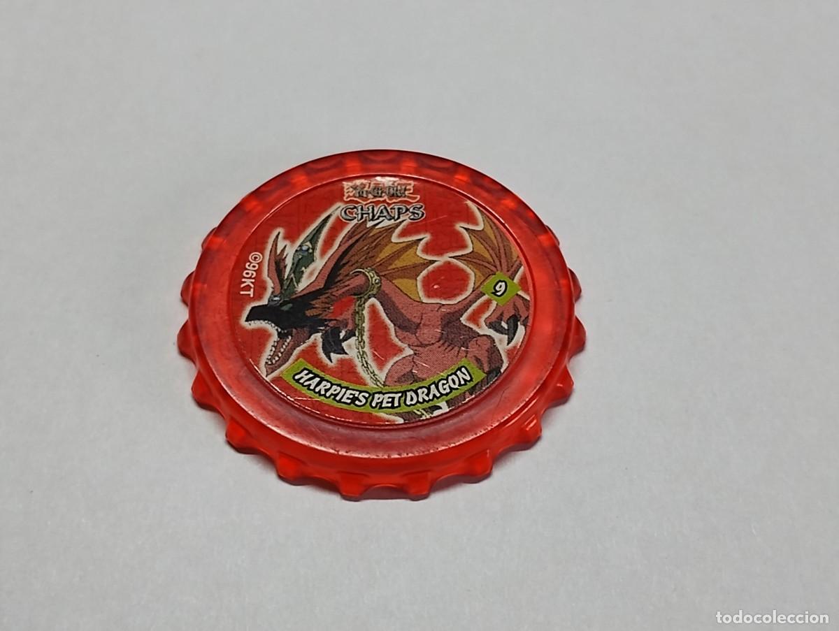 Juguetes antiguos y juegos de colecci&oacute;n: Tazo Yu-Gi-Oh! Chaps n&ordm;9 Harpie's pet dragon