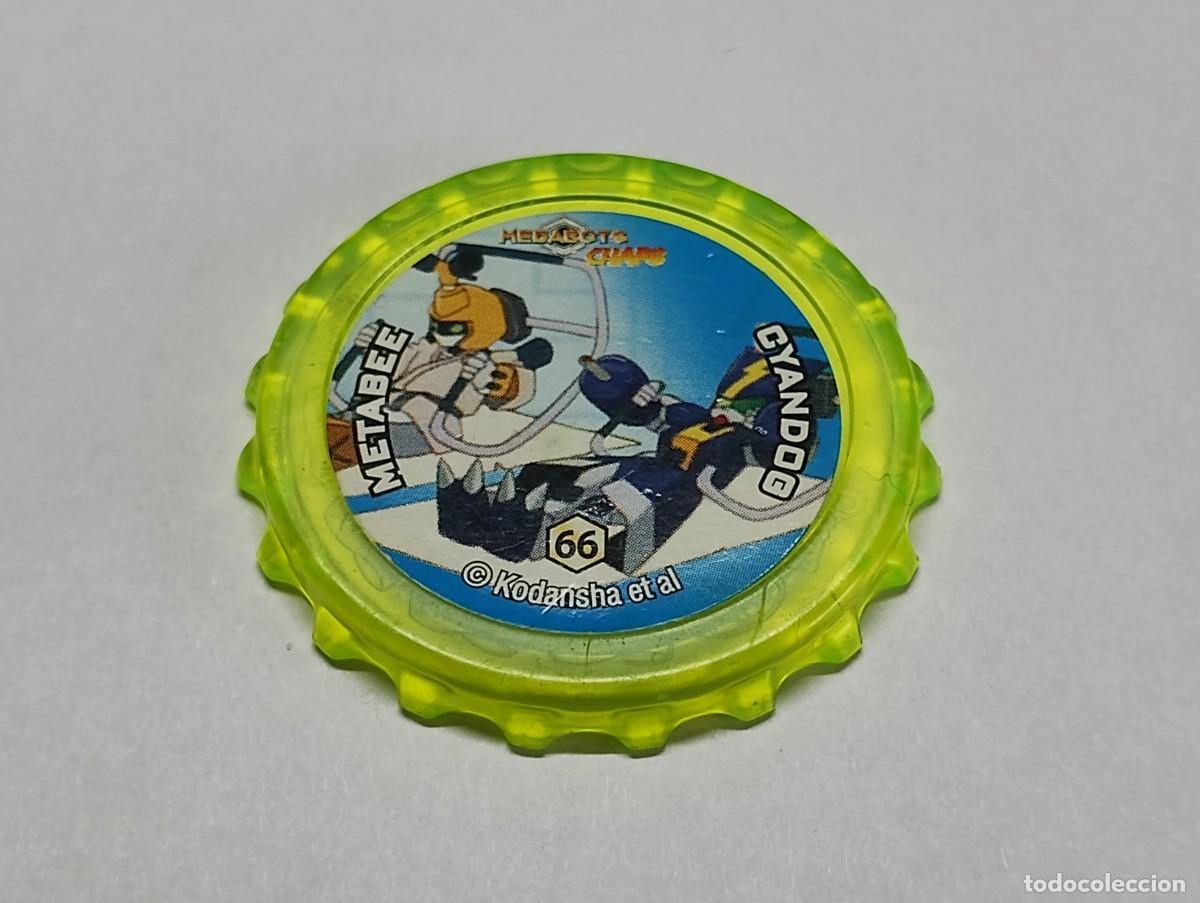 Juguetes antiguos y juegos de colecci&oacute;n: Tazo Medabots Chaps n&ordm;66
