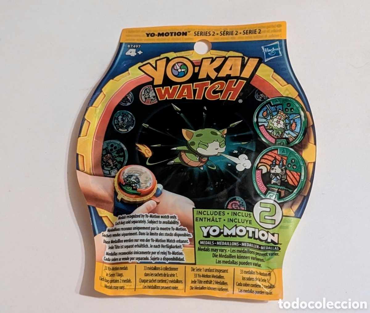 Juguetes antiguos y juegos de colecci&oacute;n: Medallas Yo-Kai Watch Serie 2. Hasbro. Yo- Motion