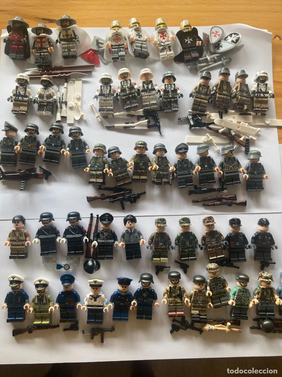 Juguetes antiguos y juegos de colecci&oacute;n: Minifiguras Segunda Guerra Mundial LOTE PARA MIGUEL