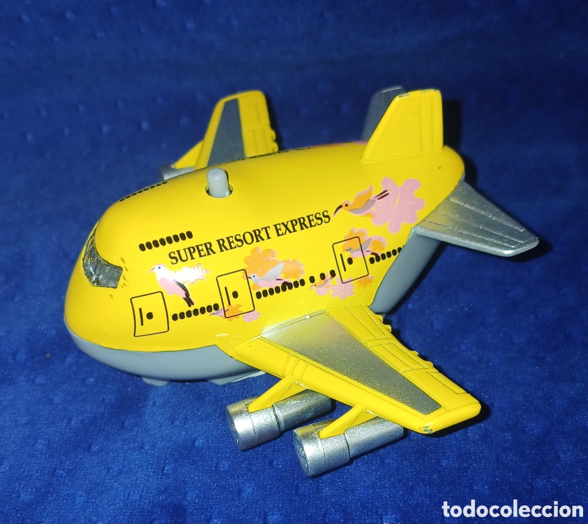 Juguetes antiguos y juegos de colecci&oacute;n: Avi&oacute;n Juguete Caricatura Boeing 747 Goki Super Resort Express - Con Luz, Sonido y Retrofricci&oacute;n