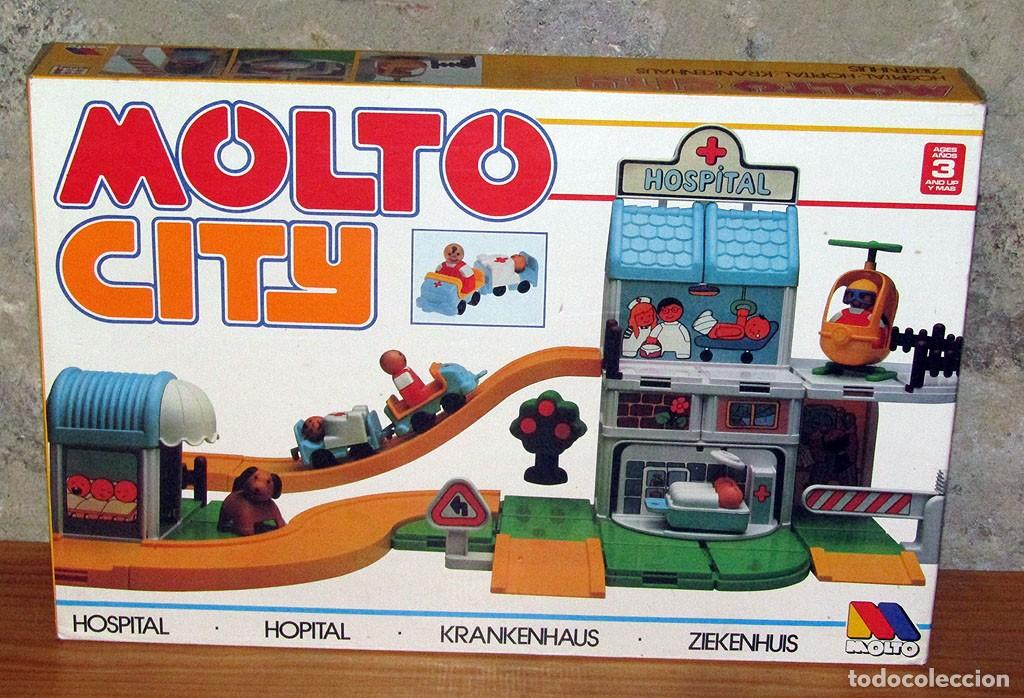 Juguetes antiguos y juegos de colecci&oacute;n: MOLTO CITY: EL HOSPITAL - MADE IN SPAIN - A&Ntilde;OS 80 - NUEVO Y EN SU CAJA - SELLADO, NUNCA ABIERTO