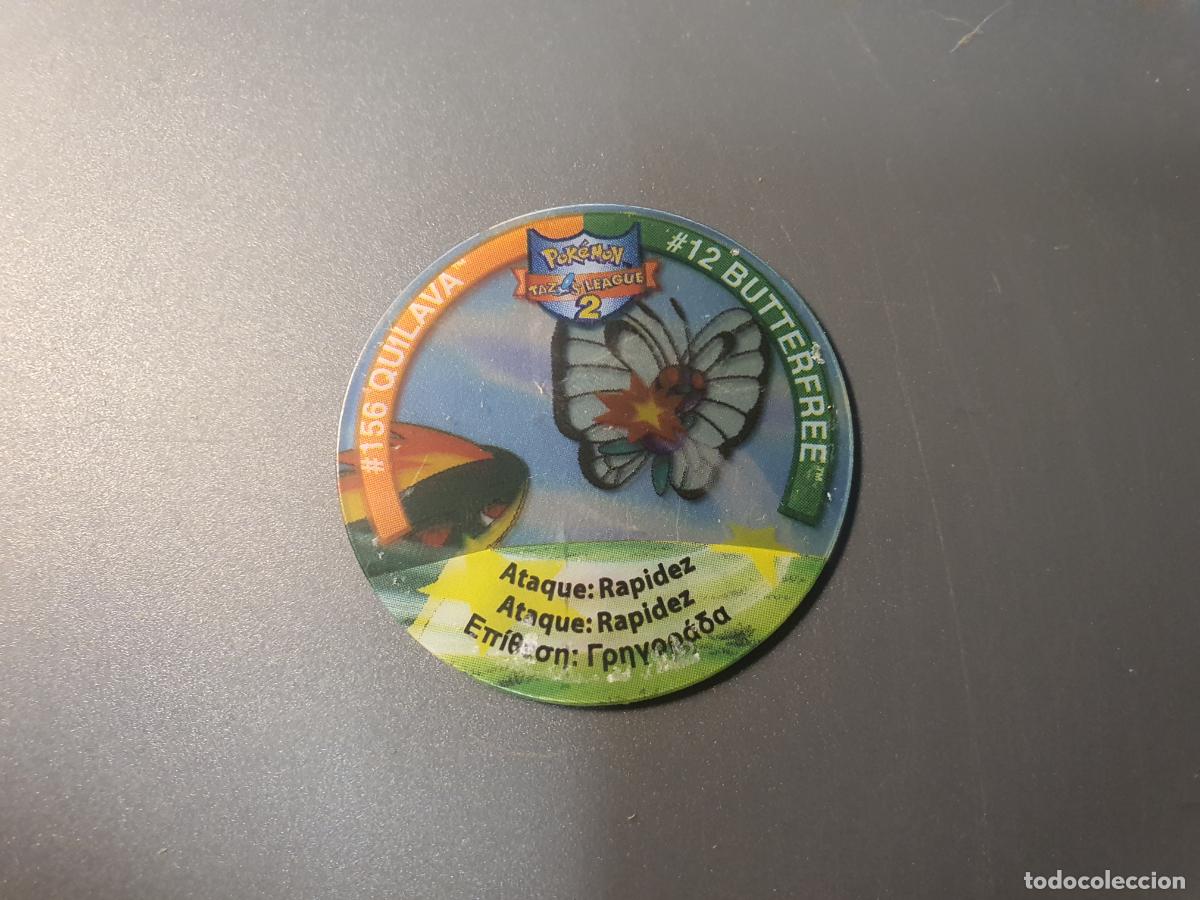 Juguetes antiguos y juegos de colecci&oacute;n: TAZO POKEMON -- A&Ntilde;O 2002 -- POKEMON TAZOS LEAGUE 2 -- MATUTANO - ESPA&Ntilde;A -- N&ordm; 156 12