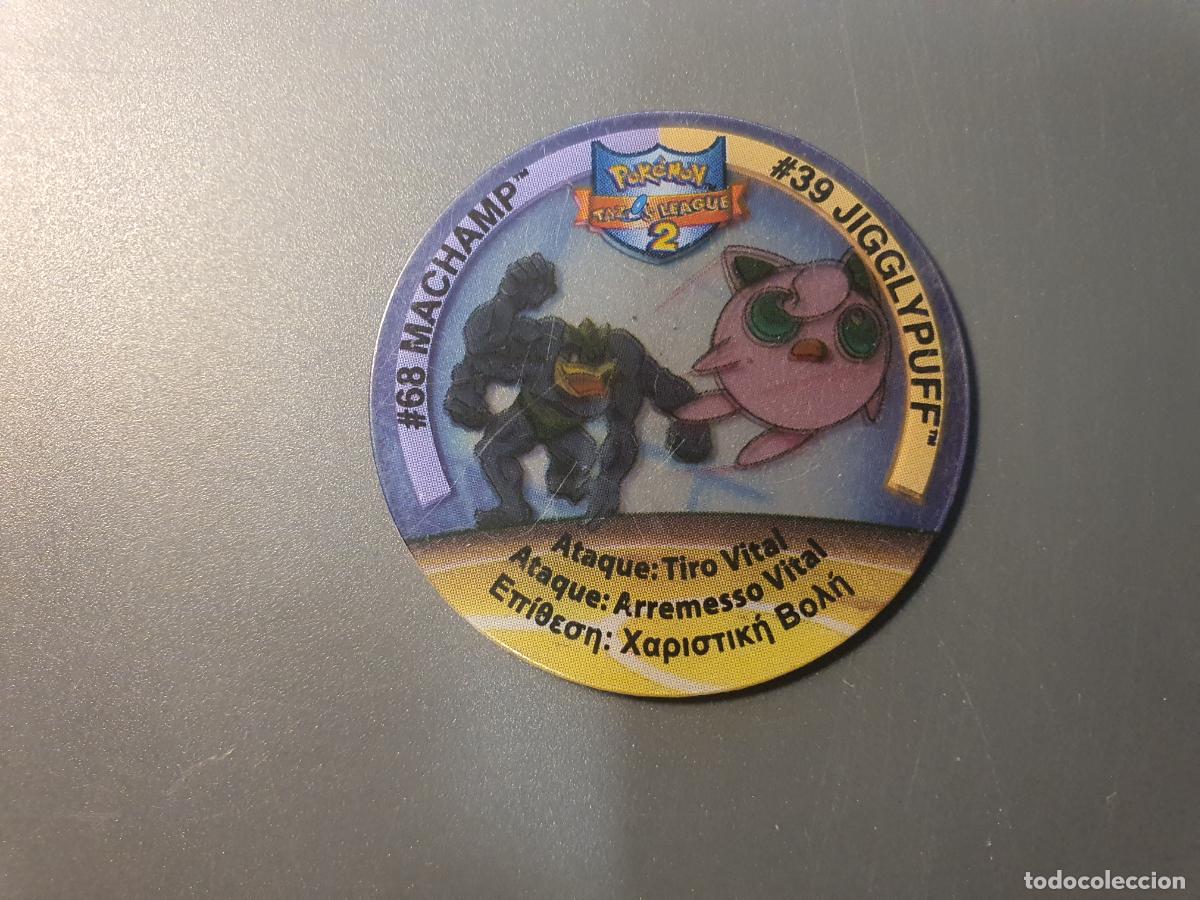 Juguetes antiguos y juegos de colecci&oacute;n: TAZO POKEMON -- A&Ntilde;O 2002 -- POKEMON TAZOS LEAGUE 2 -- MATUTANO - ESPA&Ntilde;A -- N&ordm; 68 39