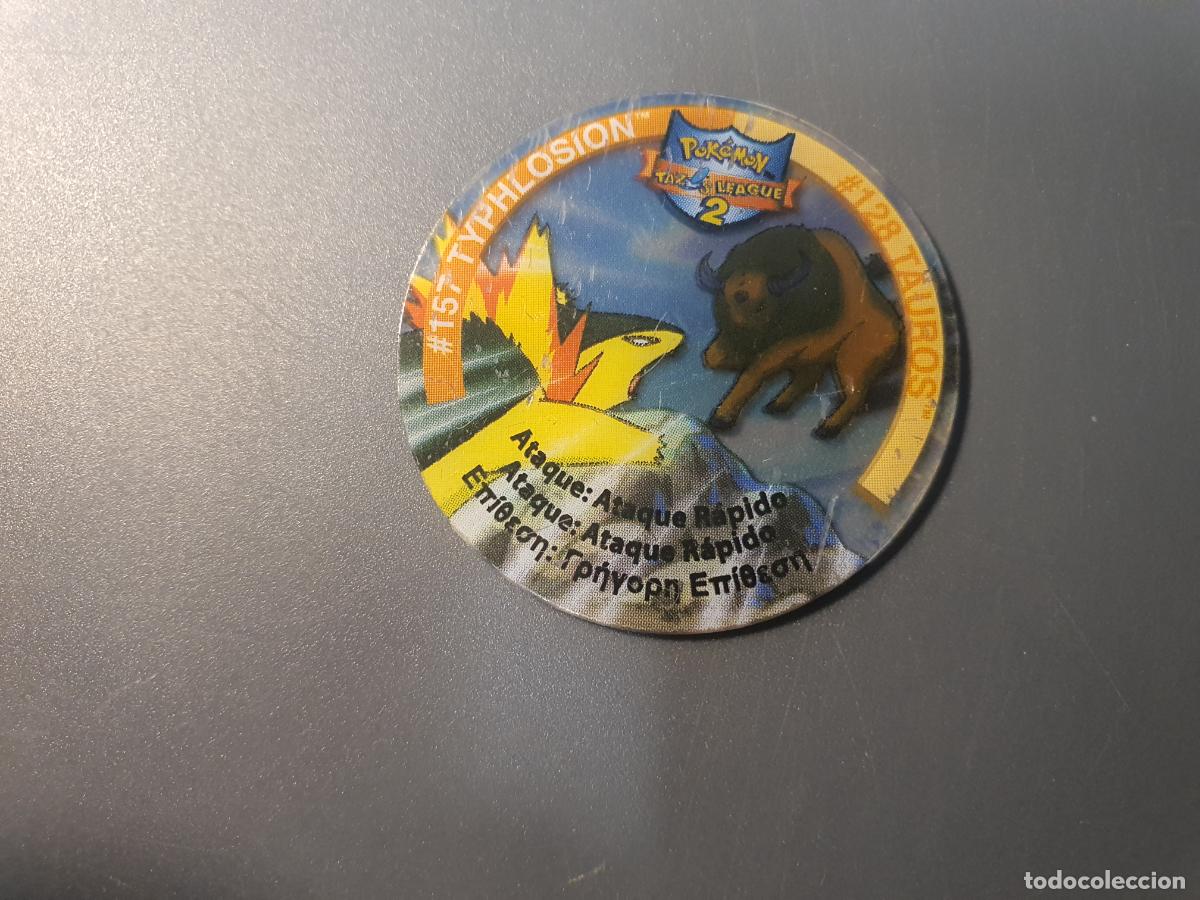 Juguetes antiguos y juegos de colecci&oacute;n: TAZO POKEMON -- A&Ntilde;O 2002 -- POKEMON TAZOS LEAGUE 2 -- MATUTANO - ESPA&Ntilde;A -- N&ordm; 157 128