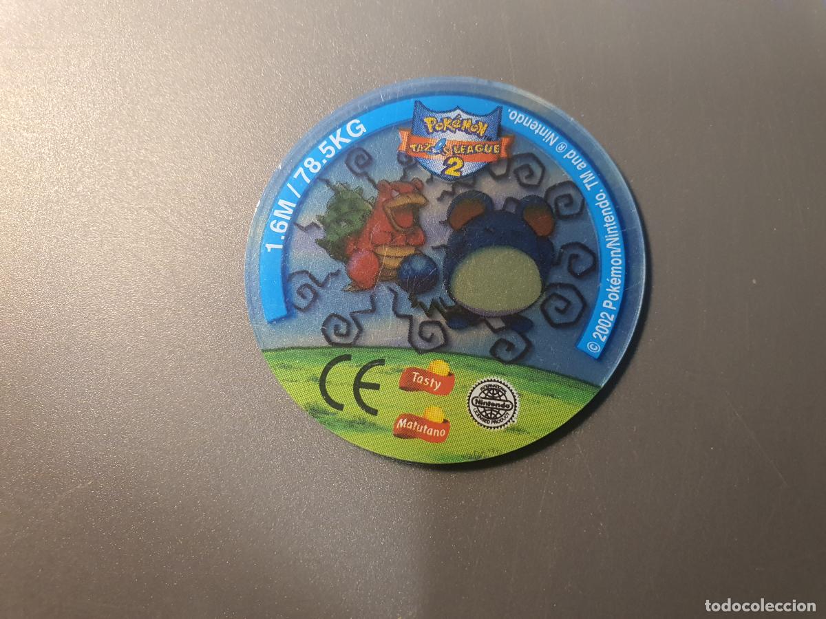 Juguetes antiguos y juegos de colecci&oacute;n: TAZO POKEMON -- A&Ntilde;O 2002 -- POKEMON TAZOS LEAGUE 2 -- MATUTANO - ESPA&Ntilde;A -- N&ordm; 183 80