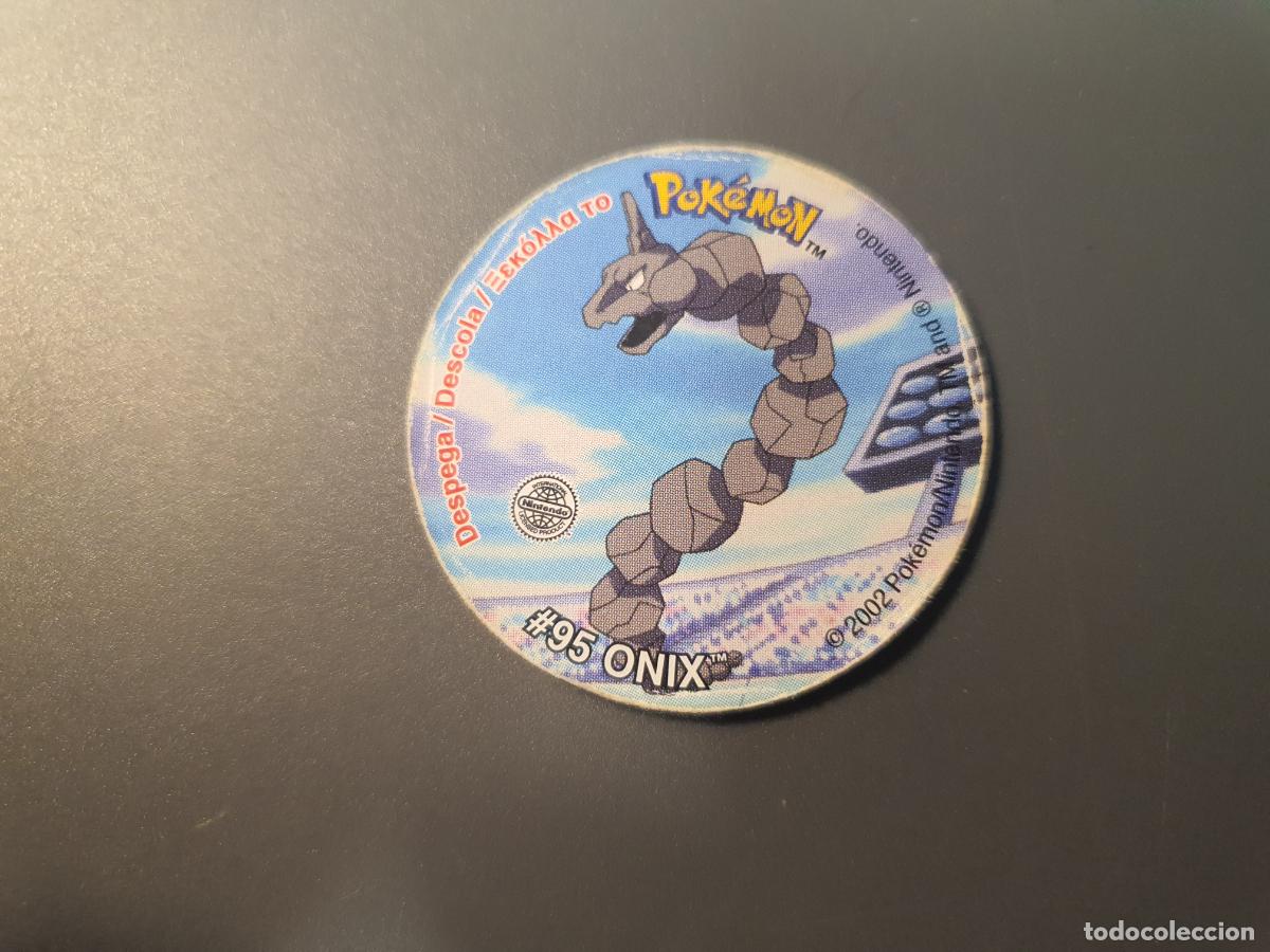 Juguetes antiguos y juegos de colecci&oacute;n: TAZO POKEMON -- A&Ntilde;O 2002 -- POKEMON TAZOS LEAGUE 2 -- MATUTANO - ESPA&Ntilde;A -- N&ordm; 95 CON PEGATINA