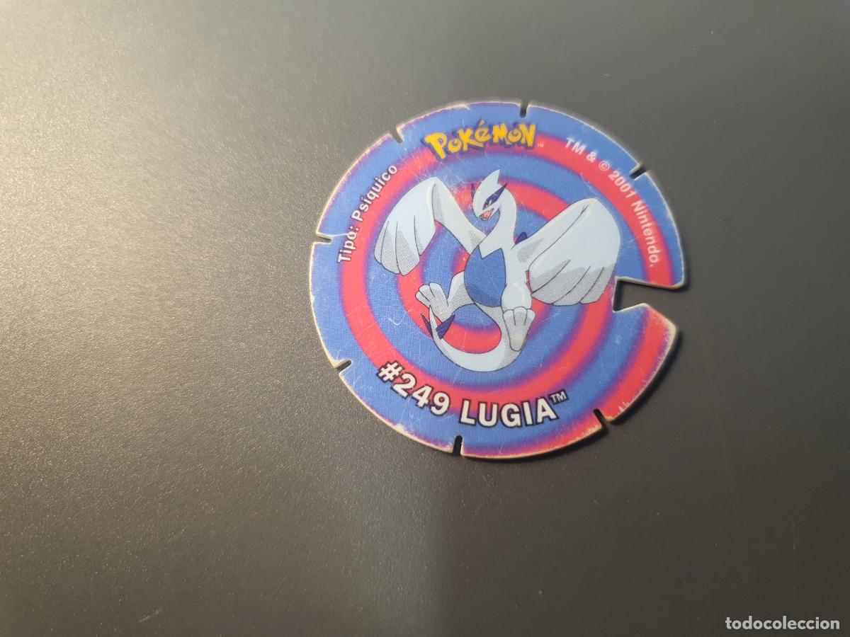 Juguetes antiguos y juegos de colecci&oacute;n: TAZO POKEMON -- A&Ntilde;O 2001 -- POKEMON TAZO VOLADOR -- CHIPICAO - ESPA&Ntilde;A -- N&ordm; 249 LUGIA