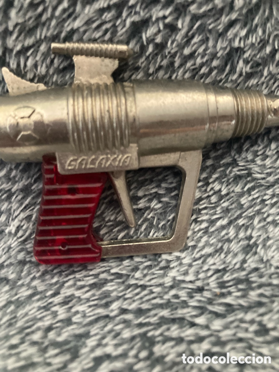 Juguetes antiguos y juegos de colecci&oacute;n: Juguete Pistola vintage Galaxia Redondo 60/80