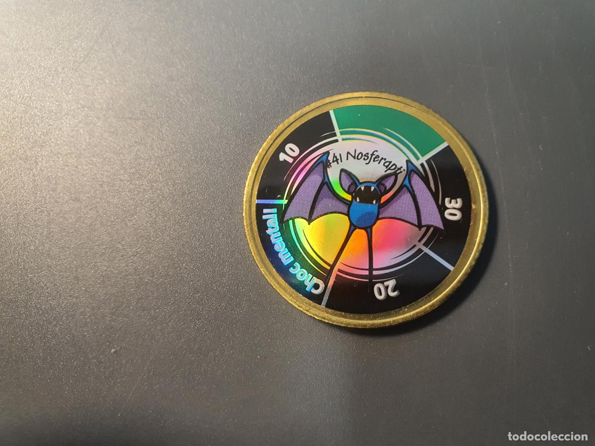 Juguetes antiguos y juegos de colecci&oacute;n: MONEDA METAL TAZO POKEMON -- HASBRO A&Ntilde;O 2000 -- BATTLING COIN GAME - N&ordm; 41