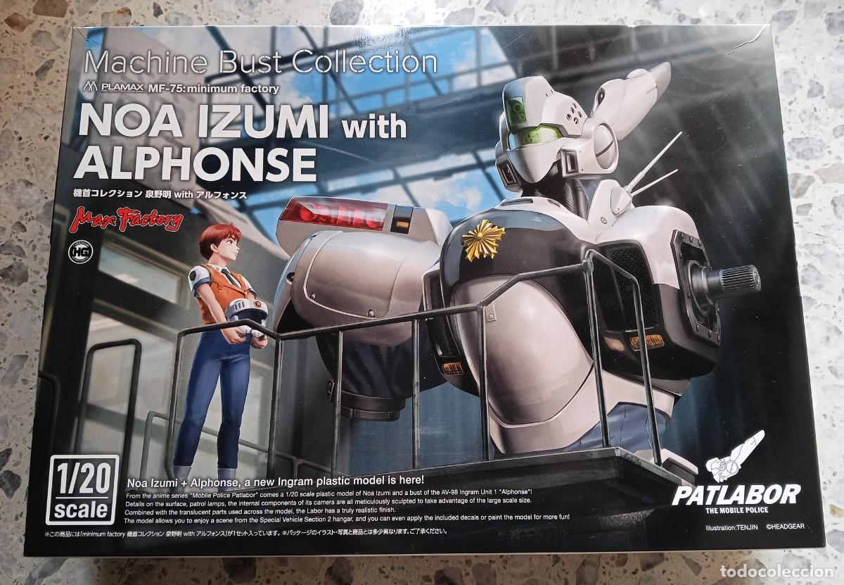 Juguetes antiguos y juegos de colecci&oacute;n: Patlabor - Noa Izumi with Alphonse - Plamax MF75 - Max Factory