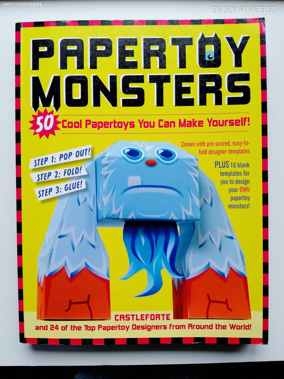 Juguetes antiguos y juegos de colecci&oacute;n: Papertoy Monsters: 50 Cool Papertoys You Can Make Yourself! (Workman Kids, 2010) Art Toys