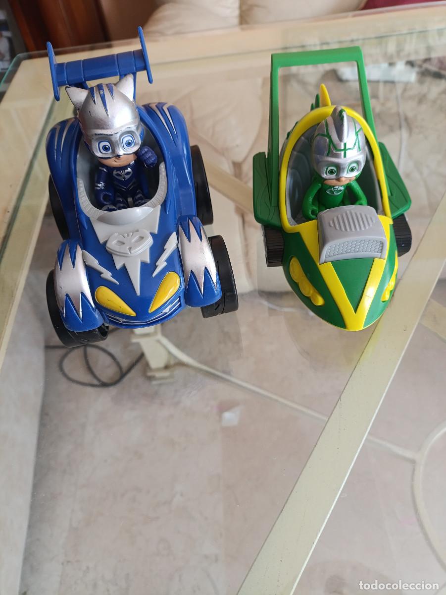 Juguetes antiguos y juegos de colecci&oacute;n: 2 COCHES PJ MASK PATRULLA CANINA PAW PATROL POWER