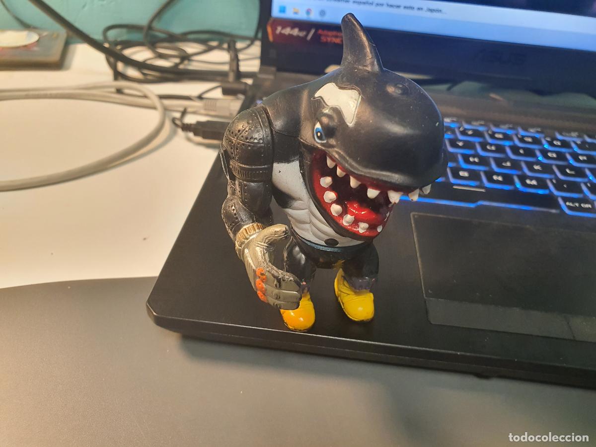 Juguetes antiguos y juegos de colecci&oacute;n: FIGURA STREET SHARKS BOOTLEG MOBY LICK OCEAN WARRIORS 1994