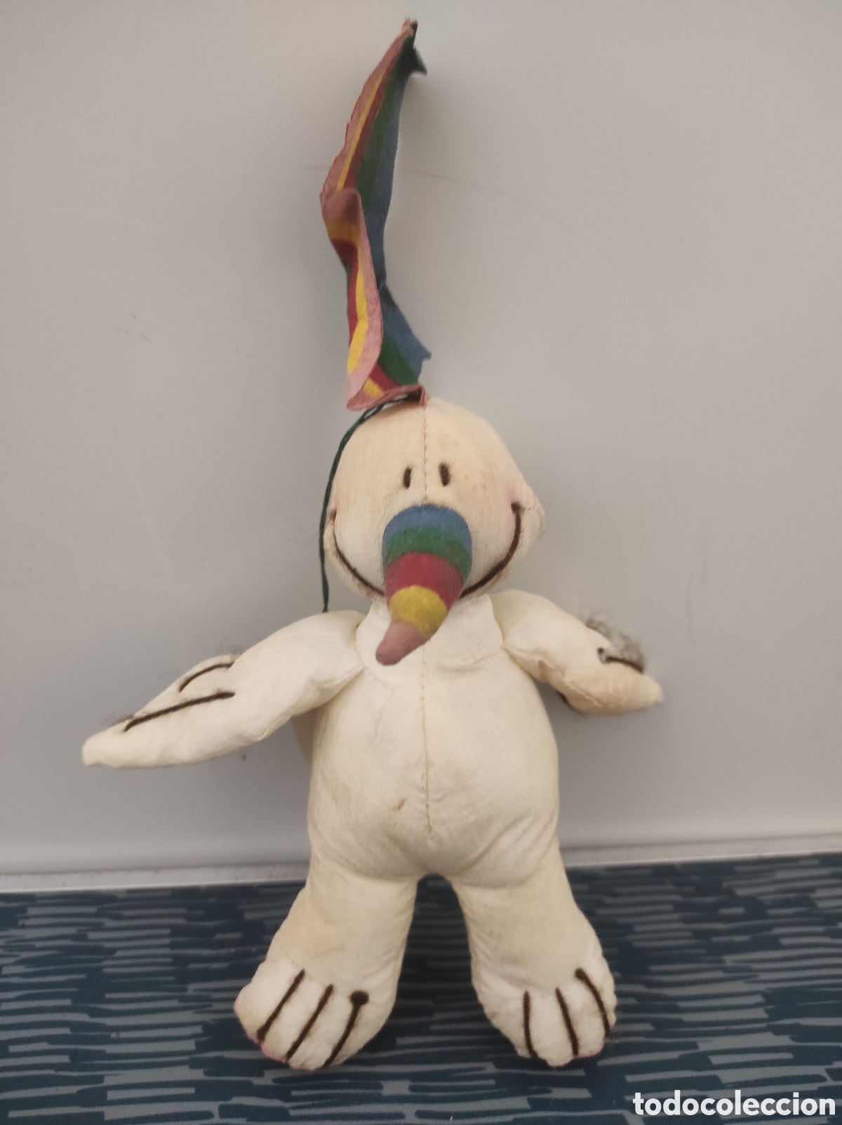 Juguetes antiguos y juegos de colecci&oacute;n: PELUCHE CURRO DE TELA EXPO SEVILLA 1992 (PEDIDO MINIMO 10&euro;)