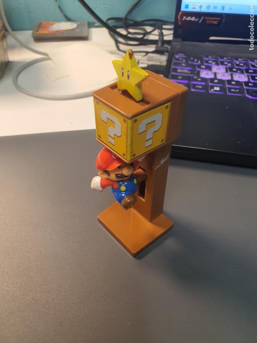 Juguetes antiguos y juegos de colecci&oacute;n: FIGURA MCDONALDS 2018 MC DONALDS - NINTENDO MARIO ESTRELLA CAJA -