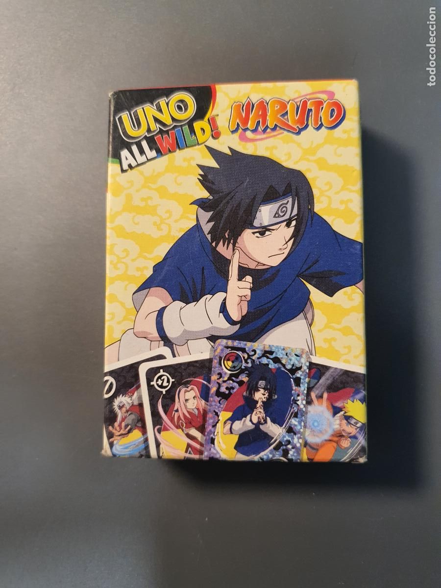 Antique Toys and Collectible Games: JUEGO UNO MATTEL MCDONALDS 2026 MC DONALDS - ANIME MANGA - NARUTO - COMPLETO