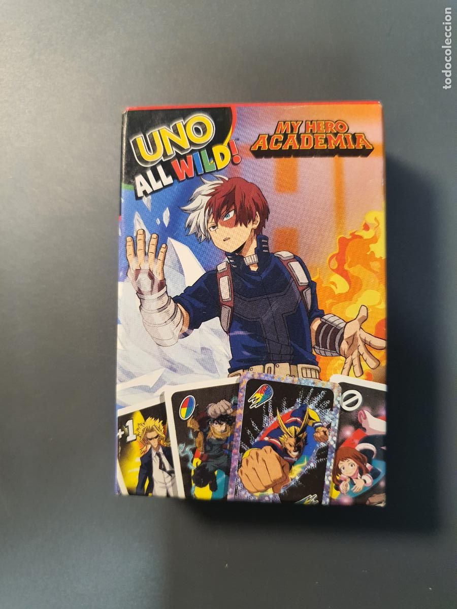 Antique Toys and Collectible Games: JUEGO UNO MATTEL MCDONALDS 2026 MC DONALDS - ANIME MANGA - MY HERO ACADEMIA - COMPLETO