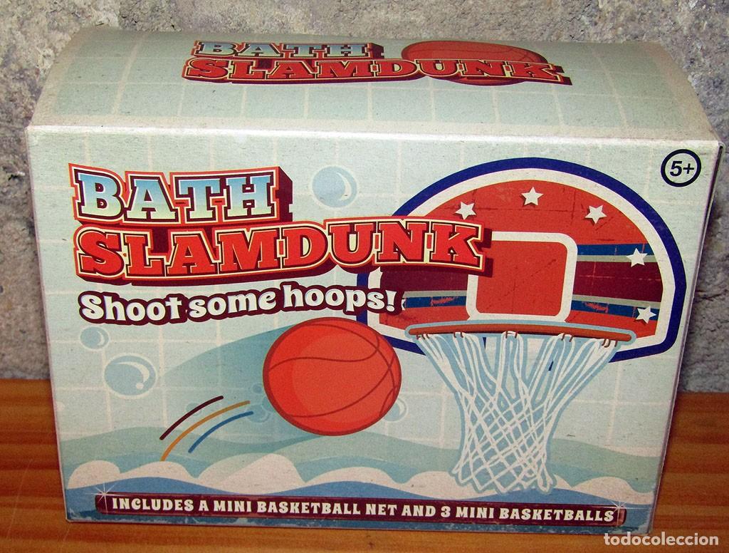 Juguetes antiguos y juegos de colecci&oacute;n: BATH SLAMDUNK - CANASTA DE BALONCESTO PARA EL BA&Ntilde;O - NUEVA Y EN SU CAJA ORIGINAL - SELLADA