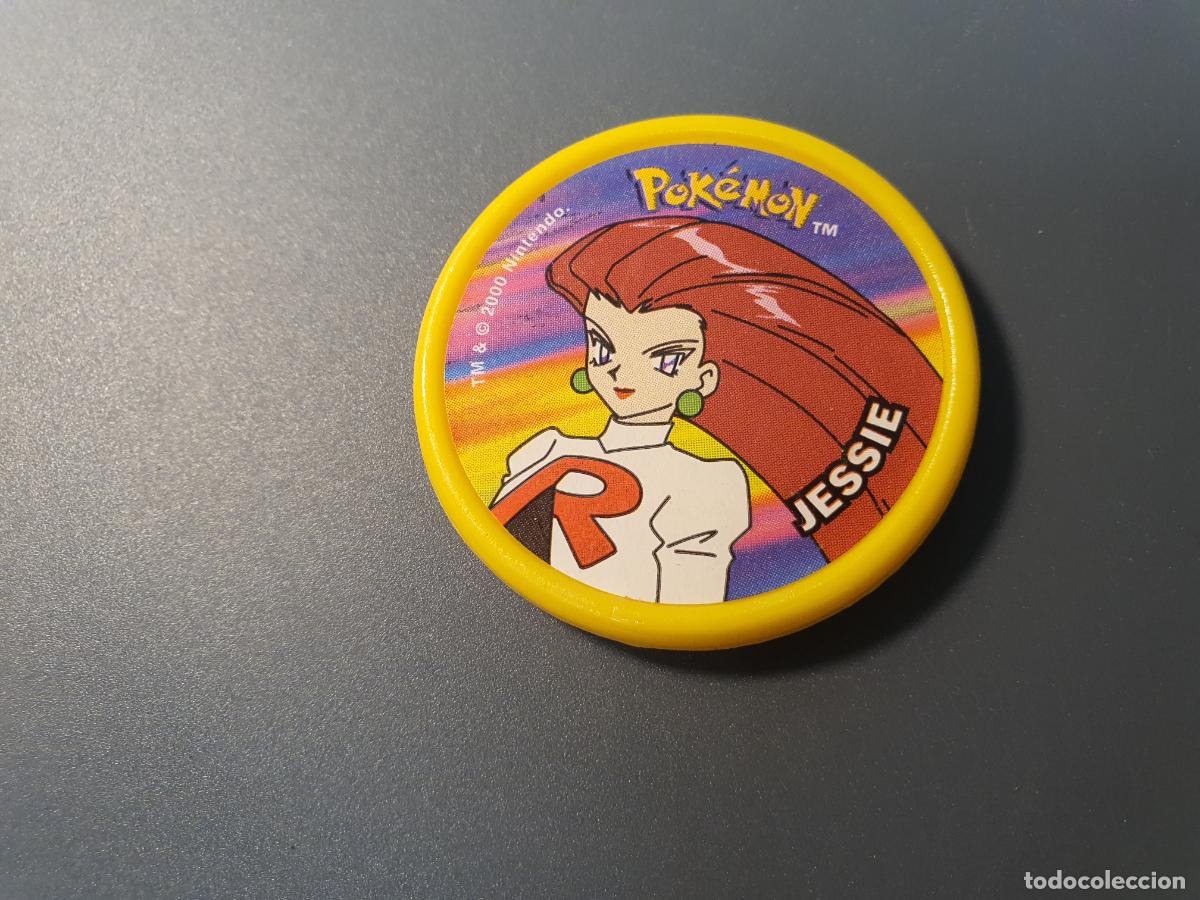 Juguetes antiguos y juegos de colecci&oacute;n: TAZO POKEMON -- A&Ntilde;O 2000 -- POKEMON MASTER TAZO - ESPA&Ntilde;A - JESSIE